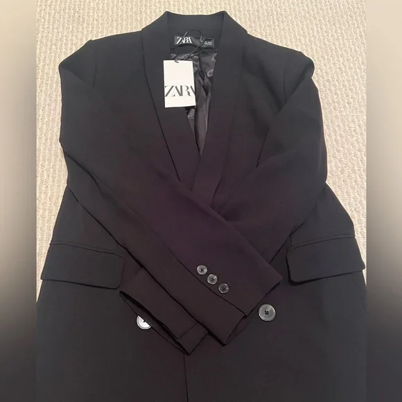NWT Zara Blazer Size Large - Picture 3 of 8